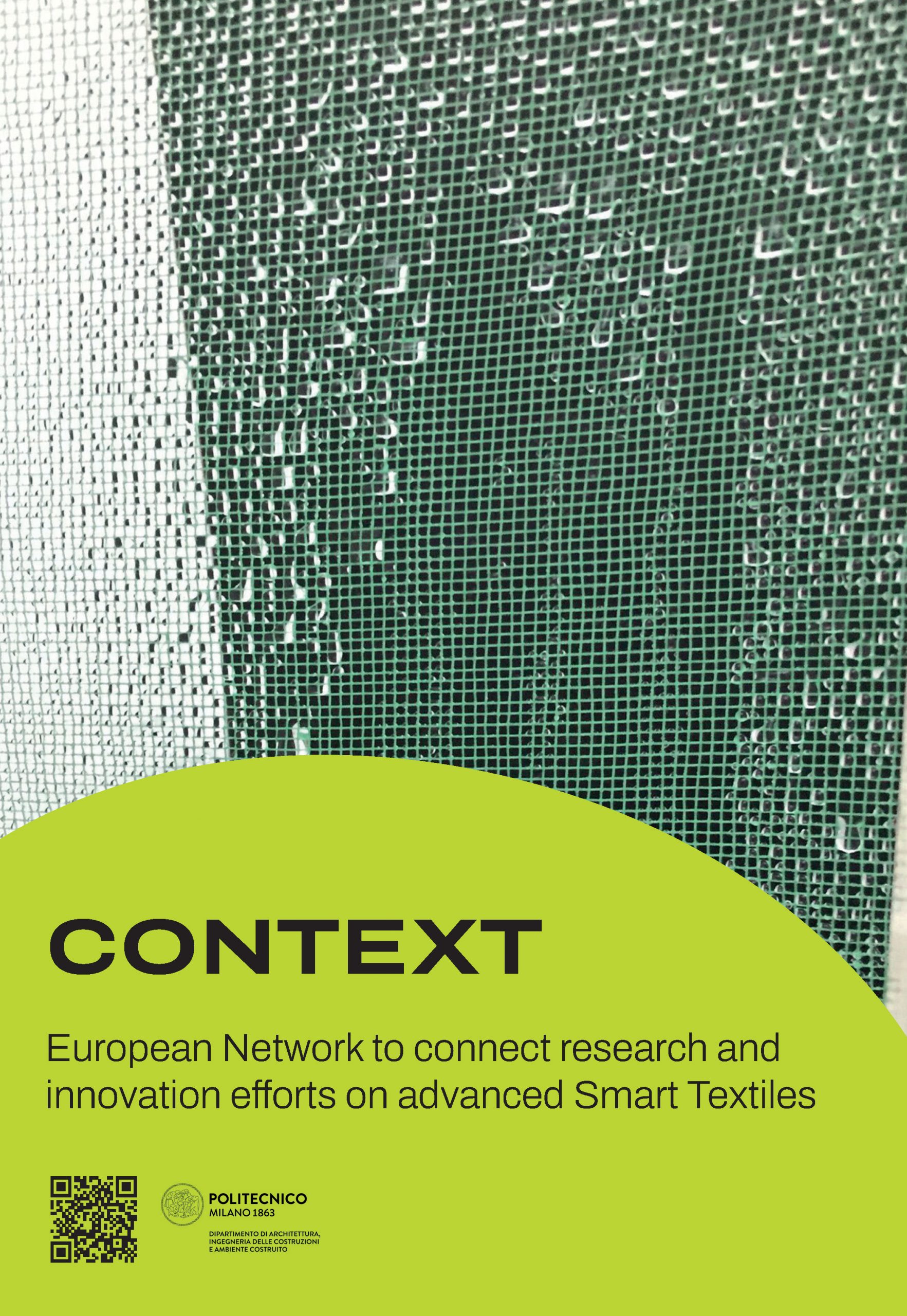 CONTEXT. European Network to connect research and innovation efforts on advanced Smart Textiles   