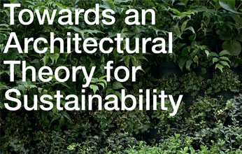 Towards an Architectural Theory for Sustainability