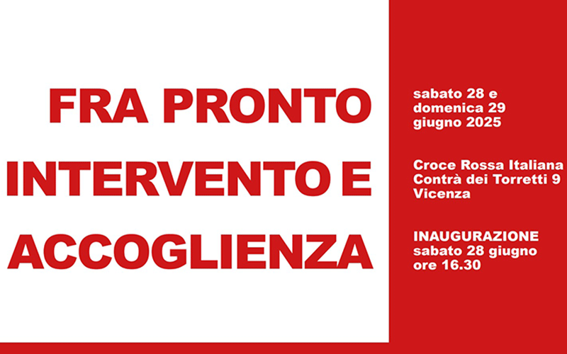 Spazi rinnovati per la Croce Rossa Italiana di Vicenza